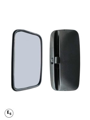 Oglinda universala retrovizoare pentru camioane, autobuze, masini de constructii si agricole, excavatoare, rulote etc., 365 mm x 185 mm