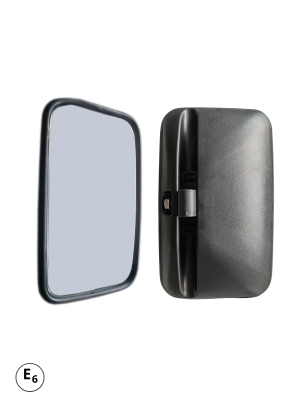 Oglinda universala retrovizoare pentru camioane, autobuze, masini de constructii si agricole, excavatoare, rulote etc., 300mm x 183mm