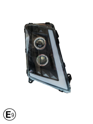 Far LED dreapta cu faza scurta, faza lunga si lumini de zi DRL pentru VOLVO FH4 / FM4 2012+ OEM 21221135, 22239217, 22239253