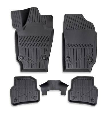 Set covorase auto din cauciuc tip tavita 3D Erpassan pentru SEAT IBIZA III 2002-2008