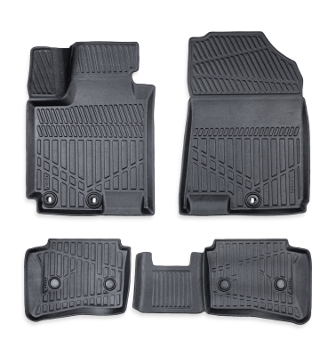 Set covorase auto din cauciuc tip tavita 3D Erpassan pentru HYUNDAI ix20 2015-2020