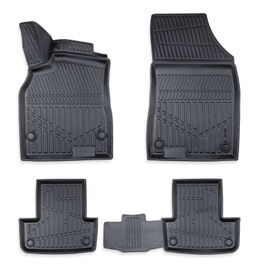 Set covorase auto din cauciuc tip tavita 3D Erpassan pentru RENAULT MEGANE III 2010-2015