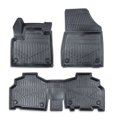 Set covorase auto din cauciuc tip tavita 3D Erpassan pentru RENAULT KANGOO III 2022+