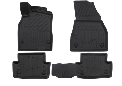 Set covorase auto din cauciuc tip tavita 3D Erpassan pentru RENAULT MEGANE II 2002-2009