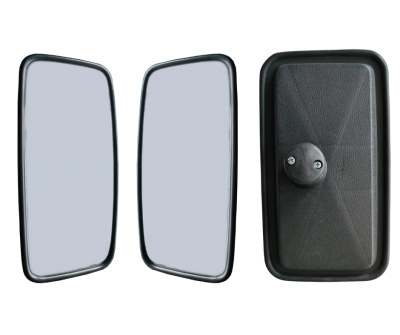 Set 2 bucati Oglindă universală exterioară laterală retrovizoare 335 mm x 190 mm pentru camioane, autobuze, utilaje de construcții și agricole, excavatoare, rulote etc.