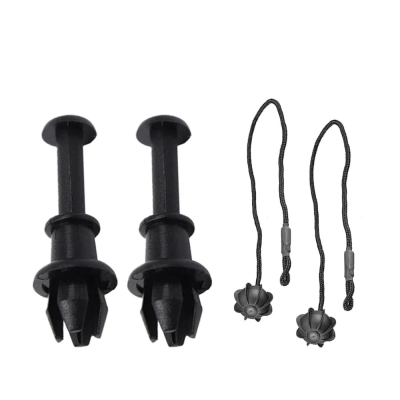 Set complet clipsuri + franghie pentru snurul politei portbagajului – compatibil Audi, VW, Seat, Skoda OEM 1M6867574A