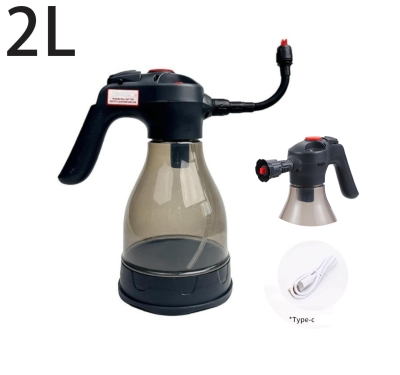 Pulverizator electric automat cu spuma 2L, 2000mAh – stropitor reincarcabil cu USB Type-C