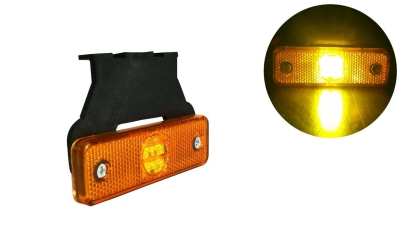 Lampa Laterala Gabarit LED Portocaliu 24V 4 SMD 100x30 mm