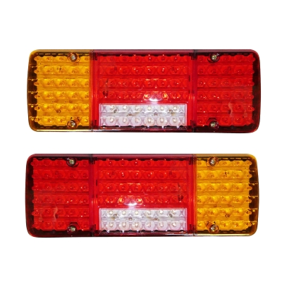 Set 2 Lampi Auto LED Stop Flexon Universale 4 Functii Remorca Camion Trailer 12V