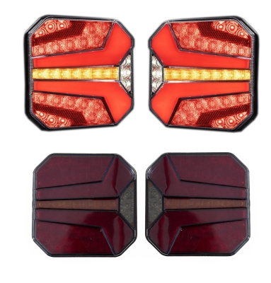 Set 2 bucati lampi LED semnalizare dinamica 24V – NEON, stop, pozitie, semnal secvential