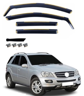 Set de 4 Paravanturi auto de vant pentru geamuri fata si spate pentru Mercedes Benz ML W164 2005-2011