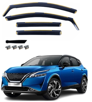 Set de 4 Paravanturi auto de vant pentru geamuri fata si spate pentru Nissan Qashqai III J12 2021+