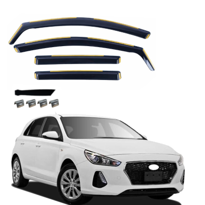 Set de 4 Paravanturi auto de vant pentru geamuri fata si spate pentru Hyundai i30 III 2017-2024