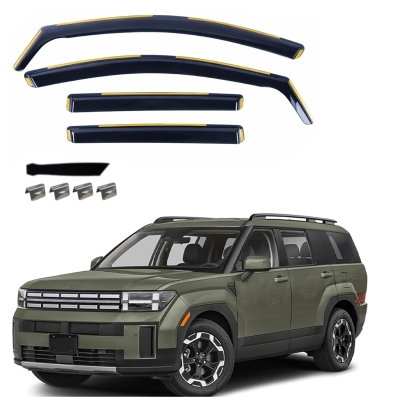 Set de 4 Paravanturi auto de vant pentru geamuri fata si spate pentru Hyundai Santa Fe V (MX5) 2023+