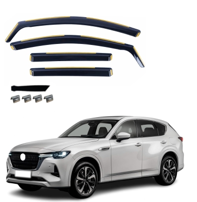 Set de 4 Paravanturi auto de vant pentru geamuri fata si spate pentru Mazda CX-60 2022+