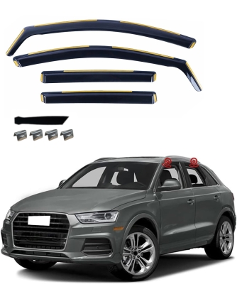Set de 4 Paravanturi auto de vant pentru geamuri fata si spate pentru Audi Q3 (8U) 2012-2018