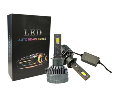 Set becuri LED H1 – 12V-24V, 60W, 6500LM, 6000K, CANBUS fara erori