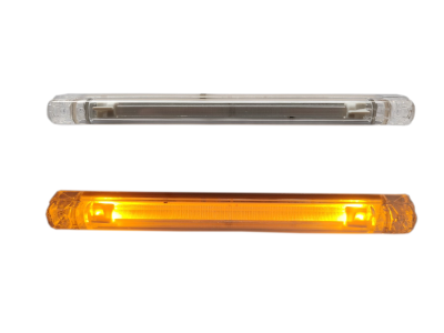 Lampa laterala Gabarit LED – Galben 6 LED-uri 24V 240 mm