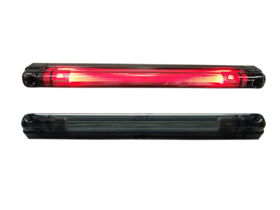 Lampa laterala Gabarit LED – Rosu Fumurie 6 LED-uri 24V 240 mm