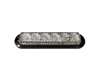 Lampa laterala Gabarit LED Stroboscopic – Alb 6 LED-uri 4 functii 12V-24V