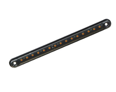 Lampa laterala Gabarit LED – Rosu Fumurie 15 LED-uri 12V-24V 240 mm