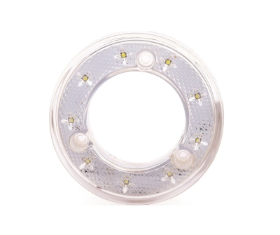 Lampa laterala Gabarit LED Rundа – Alb 9 LED-uri 12V-24V