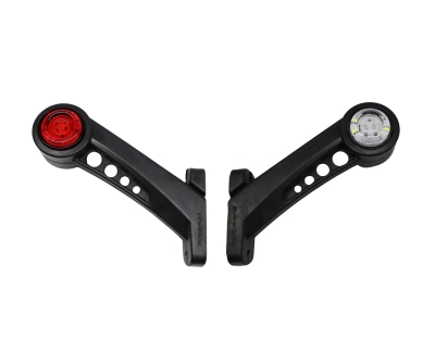 Set Lampi Laterale Gabarit LED – Alb / Rosu 180 mm 12V-24V