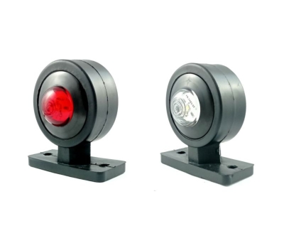 Set Lampi Laterale Gabarit LED - Rosu / Alb 12V-24V