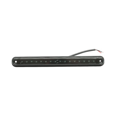 Lampa laterala Gabarit LED – Rosu Fumurie 16 diode 12V-24V 235 mm