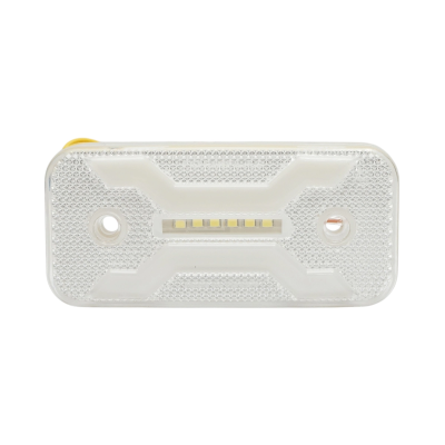 Lampa laterala Gabarit LED X cu Efect Neon - Alb 30 LED-uri 2 Functii 12V/24V