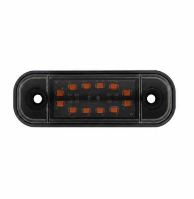 Lampa laterala Gabarit LED - Galben Fumurie 12 LED-uri 12V-24V