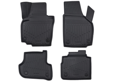 Set covorase auto din cauciuc tip tavita 3D Erpassan pentru Skoda Yeti 2009-2017