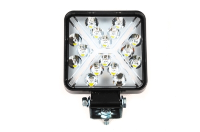 Halogen / Proiector LED de Lucru 12V/24V cu DRL Portocaliu – Universal pentru SUV-uri, Camioane, Tractoare si Utilaje