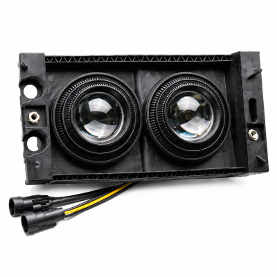 Proiector Ceata Dreapta pentru DAF XF105 2005-2013, H3/H3, 2 Lumini, OEM 1660961, 1725271