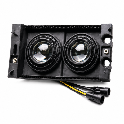 Proiector Ceata Stanga pentru DAF XF105 2005-2013, H3/H3, 2 Lumini, OEM 1660960, 1725270
