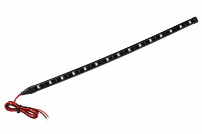 Lumina de zi LED DRL Flexzon, 12 SMD LED, 12V, 1W, 30 cm, lumina albastra, 1 bucata