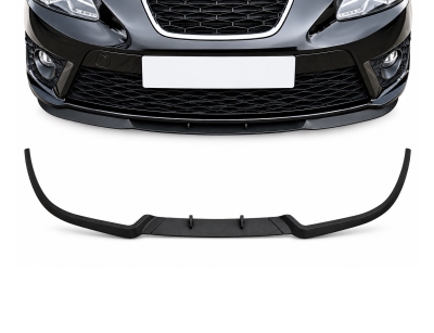 Prelungire Bara Fata Universala Cupra Lip, Spoiler Splitter Auto din 3 Piese, Plastic ABS, Negru