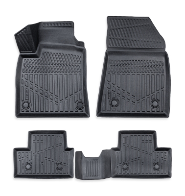 Set covorase auto din cauciuc tip tavita 3D Erpassan pentru RENAULT CLIO V 2019+