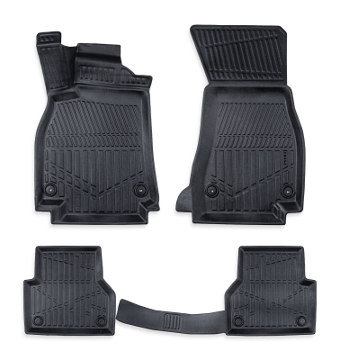 Set covorase auto din cauciuc tip tavita 3D Erpassan pentru AUDI A6 (C8) 2018+