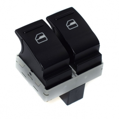 Modul Dublu Butoane Geamuri Electrice OEM 7E0959855A – Compatibil cu Volkswagen Transporter T5 / T6 2005-2014