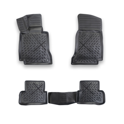 Set covorase auto din cauciuc tip tavita 3D X-SERIES pentru MERCEDES C W205 2015-2020