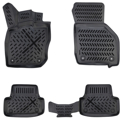 Set covorase auto din cauciuc tip tavita 3D X-SERIES pentru AUDI A3 8Y 2021+