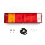 Set 2 LED Lampi Stop Auto Flexzon, Cu Priza, 8 Functii, Pentru Remorca, Camion, Trailer, 12V -24V, 46cm x 13cm