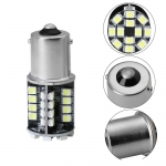 Set 2X Becuri Led Flexzon, 44 SMD,1156 P21W, 12V, Canbus, Lumina Rosie