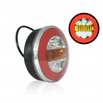 Set 2 Auto Led Lampi Stop Flexzon, 4 Functii, 28 Leduri, Remorca, Camion, Trailer, 12-24V