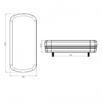 Set 2 Auto Led Lampi Stop Flexzon, 4 Functii, 41 Leduri, Remorca, Camion, Trailer, 12-24V