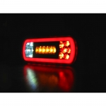 Set 2 Auto Led Lampi Stop Flexzon, 4 Functii, 41 Leduri, Remorca, Camion, Trailer, 12-24V