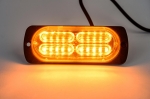 20 LED Lampă de asistență rutieră de urgență, lumină intermitentă galbenă 12V 24V