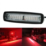 Set LED Lampa de avertizare de siguranta rosu Lumina de lucru 10V-80V 2 buc
