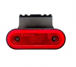 Indicator LED, marker, rezista, 12-24V, rosu